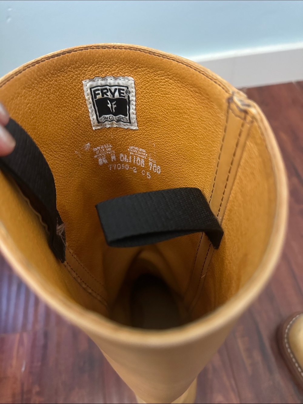Frye Campus Boot 14L Banana Size 8.5 - Picture 5 of 11